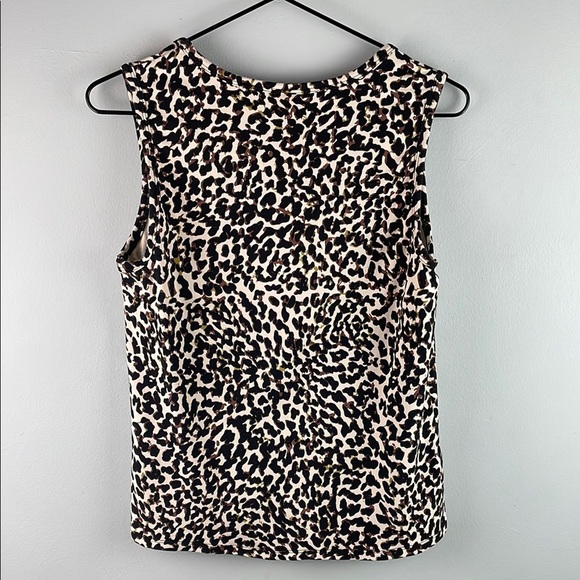 Cabi Leopard Print Sleeveless Top Size XS - Picture 5 of 7